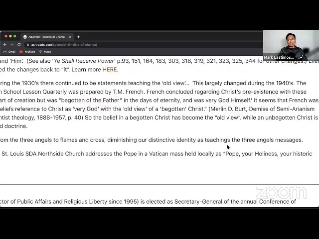 Mark Lastimoso | SDA Timeline of Change!