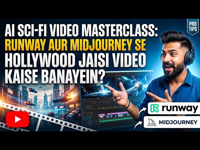 Runway + Midjourney Se Next-Level Sci-Fi Video Kaise Banaye?
