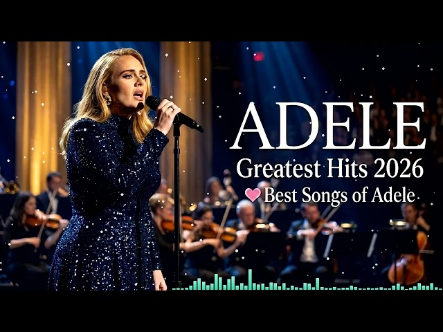 Adele Greatest Hits 2026 💖 Best Songs of Adele - Someone Like You, Hello, Set Fire to the Rain