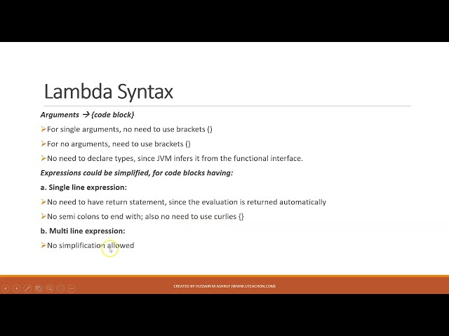 0: Functional Interfaces and Lambda Expressions