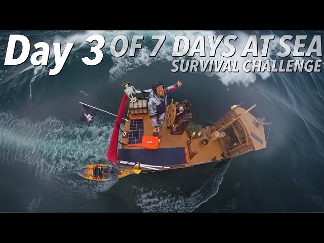 Digging for My Dinner Day 3 of 7 days  Waterworld Survival Challenge Season 3