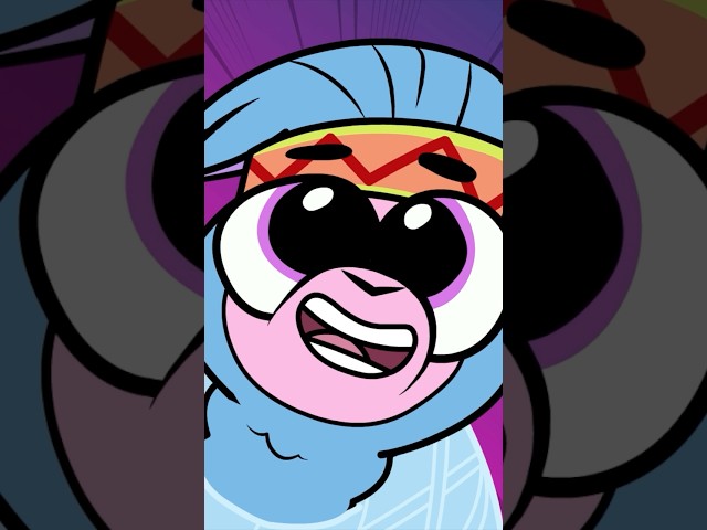 Caught Up in the Excitement of Spider Rides? | Paka Paka - Funny Alpaca Cartoon #shorts