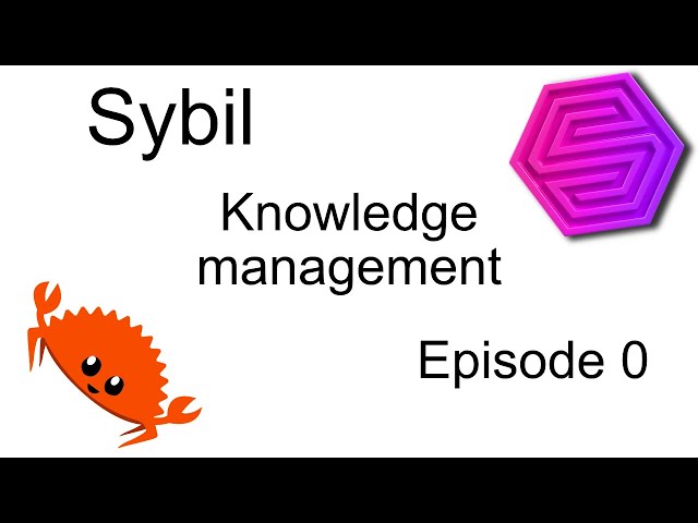 Sybil - Rust knowledge management with SurrealDB - Episode 0