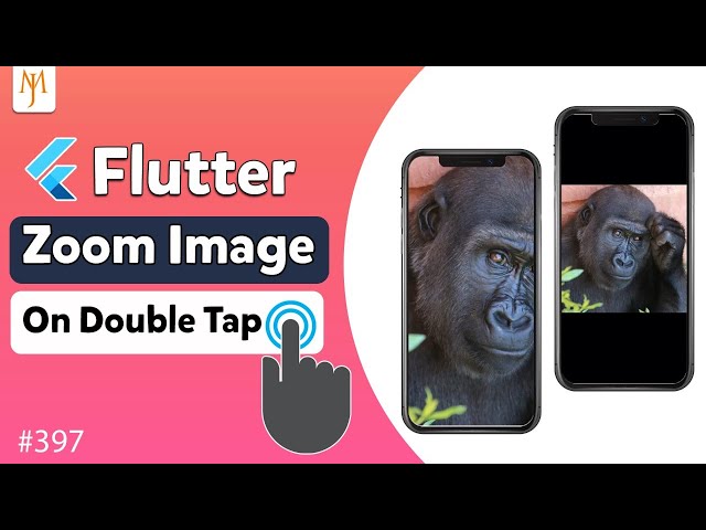 Flutter Tutorial - How To Zoom Image On Double Tap | Interactive Viewer | Zoom In/Out Images