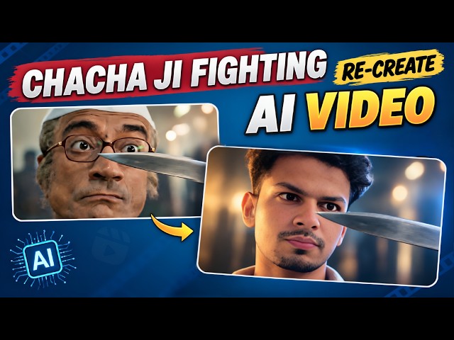 Trending Chacha Ji Fighting AI Video Editing | Instagram Trending Chacha Ji Fighting AI Video Edit
