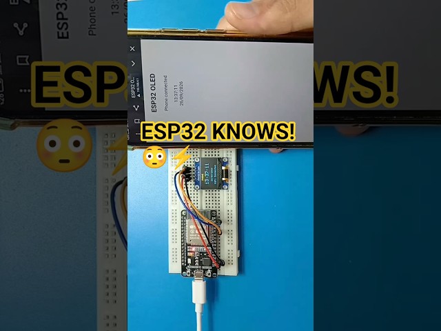ESP32 Knows the Time! 😳📱⚡