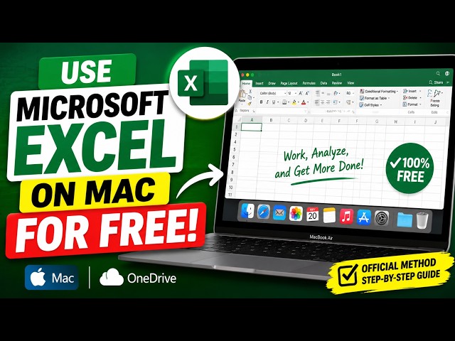 How to Use Microsoft Excel on Mac for Free (2026)