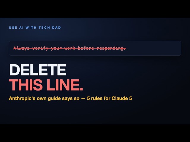 How to Prompt Claude 5: The Instructions You Should Delete