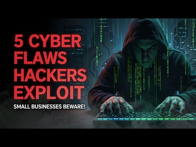 The 5 Cybersecurity Flaws Hackers Use Against Small Businesses Every Day