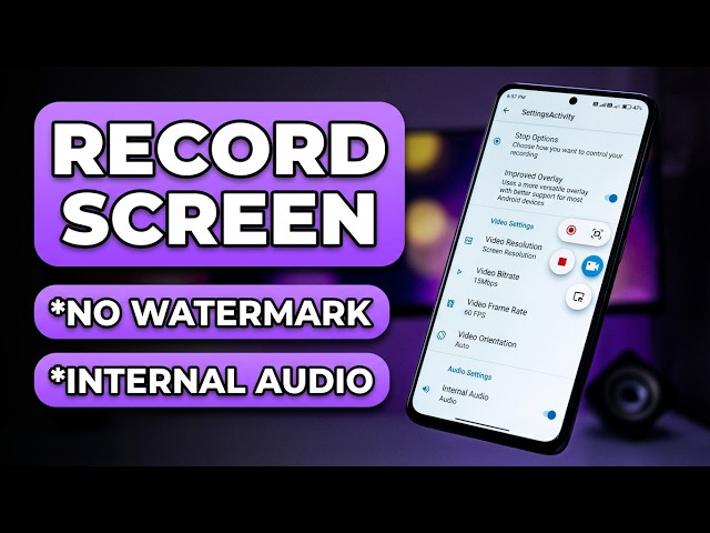 How To Record Screen On Android (Free) 2026