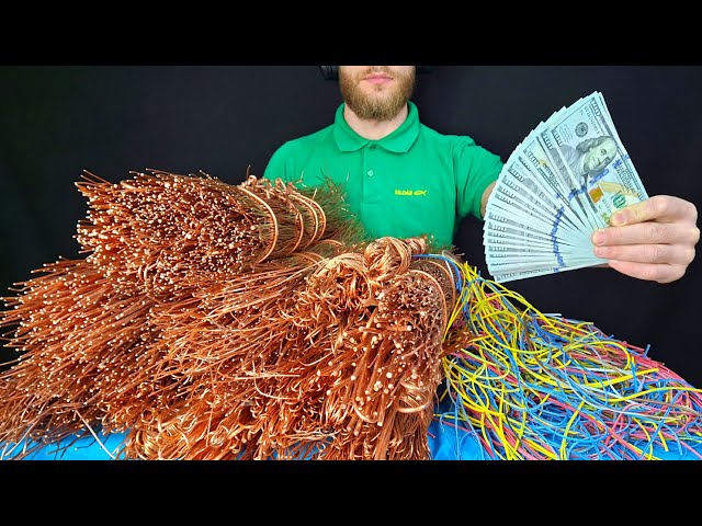 Where to Find Scrap COPPER | Most People Throw This Away… I Turned 200kg of Cables Into $700