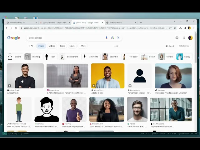 Create A Potfolio Website Using html,javascript and css(Project Setup)