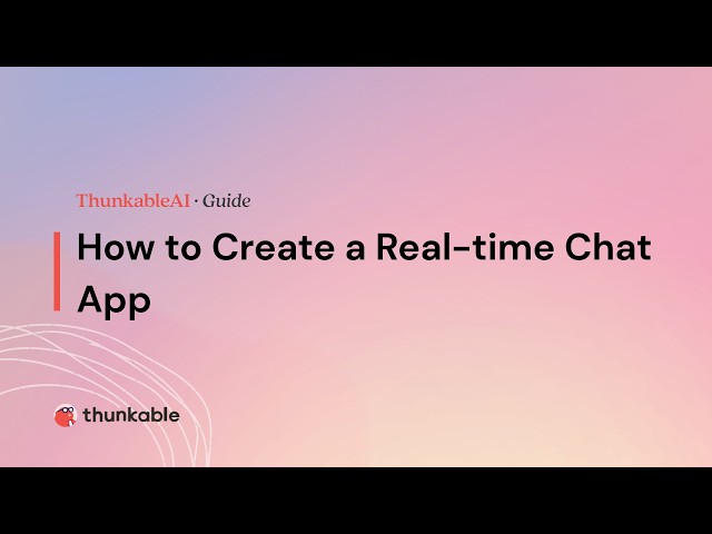 Create a Chat App in Two Prompts