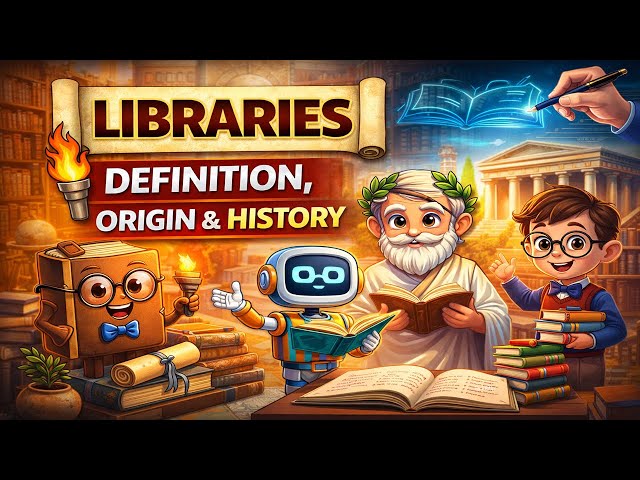 Library Science Explained for Beginners | Definition, Origin & History | Full Lecture 