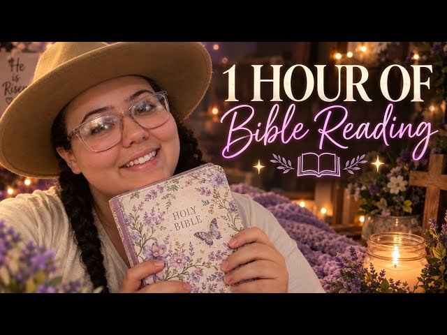 Christian ASMR 📖✨ 1 HOUR of Bible Reading | Relax, Rest & Listen to God’s Word