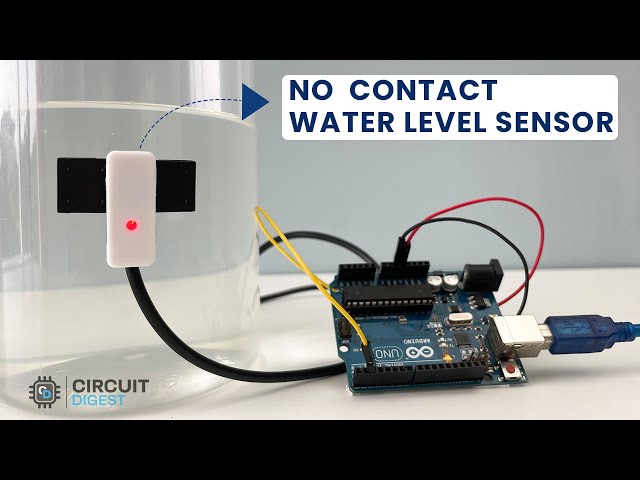 Contactless Water Level Sensor (XKC-Y26-V) - Pinout, Specifications, Interfacing and Testing