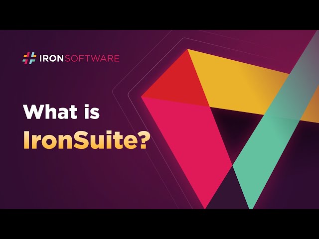 IronSuite | Full .NET Suite for your office