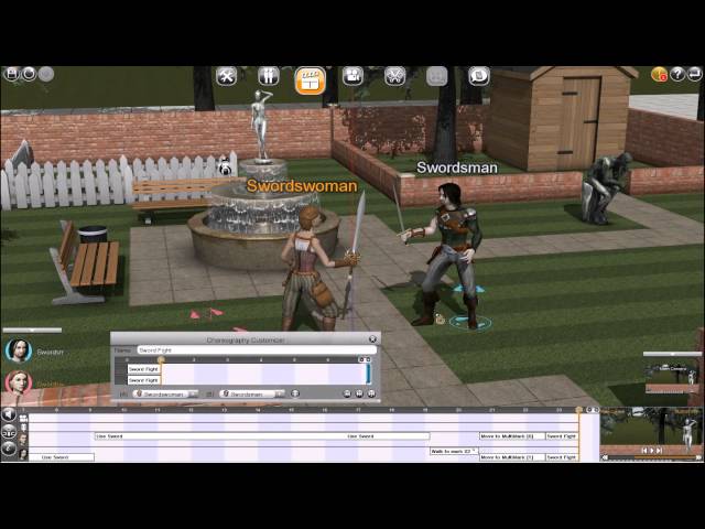 Moviestorm Sword-fighting Tutorial