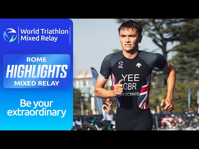 HIGHLIGHTS: WORLD TRIATHLON CUP MIXED RELAY ROME