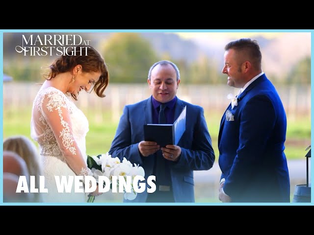 Married at First Sight NZ: Wedding Moments | Season 1 & 2