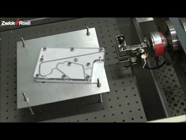 Horizontal track tests on catheters - Horizontale Prüfung an Kathetern