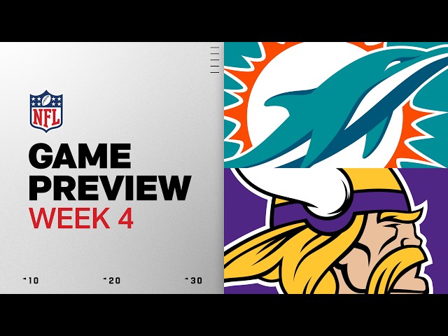 Miami Dolphins vs Minnesota Vikings | 2026 Week 4 Game Preview