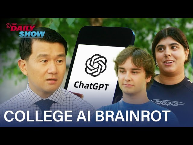 Is AI Making College Students Dumber? Ronny Chieng Investigates | The Daily Show