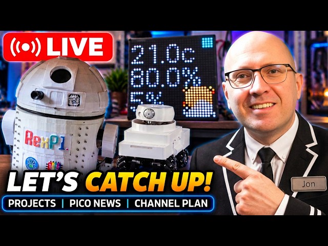 Livestream: September Catch Up and Plans for more Pico Projects