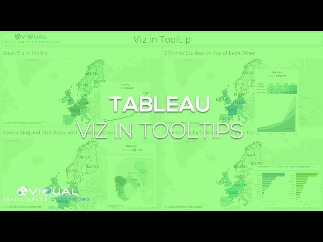 Tableau Viz in Tooltip  [4 Examples of Viz in Tooltip ]
