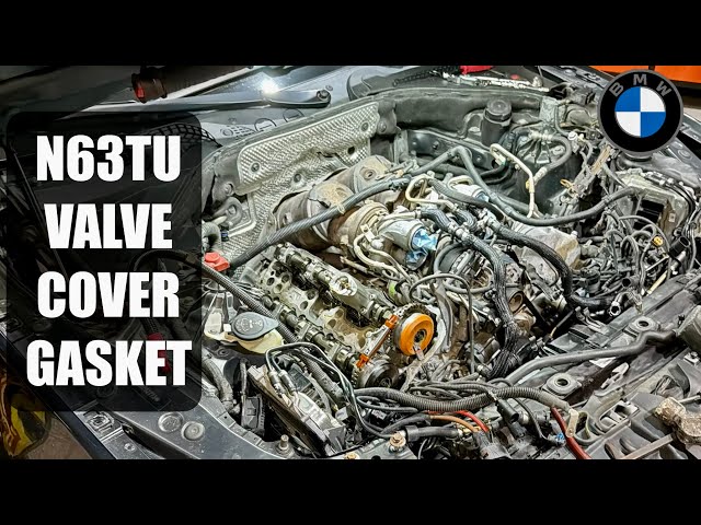 BMW N63TU VALVE STEM SEALS Part 1… Removing Valve Covers