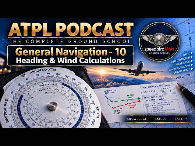 General Navigation  - 10 - Navigation Computer Heading and Wind Calculations
