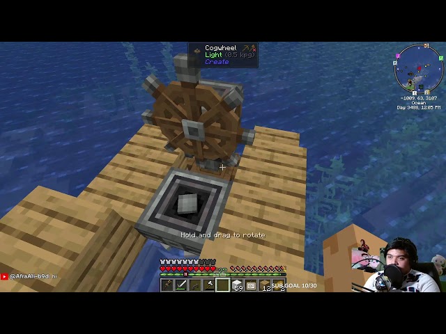 🔴 Minecraft Create Mod & Aeronautics. A NEW ADVENTURE. | Flying Frogs SMP