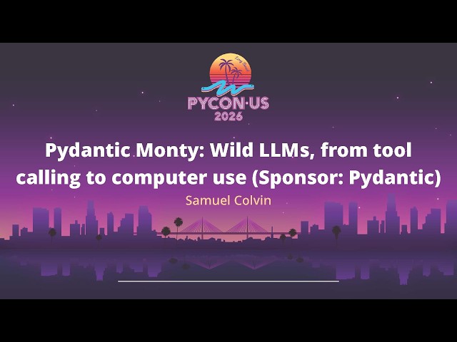 Pydantic Monty: Wild LLMs, from tool calling to computer use (Sponsor: Pydantic)