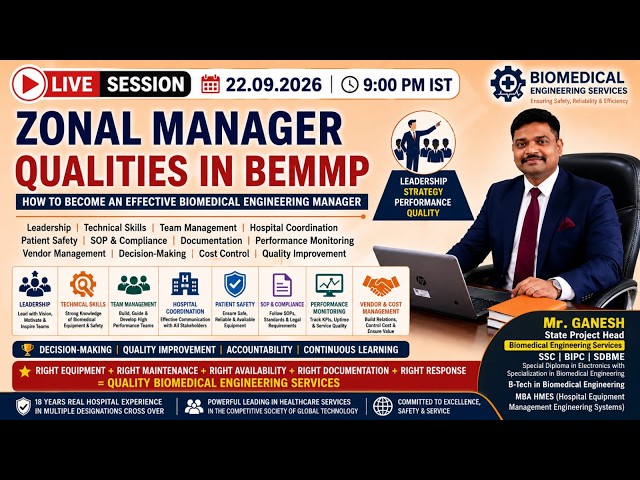 🔴 LIVE | ZONAL MANAGER QUALITIES IN BEMMP | Leadership, Skills & Responsibilities | 22.09.2026