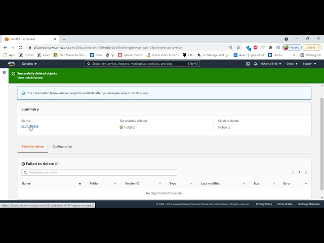 Lecture 11- How to enable versioning on S3 bucket in AWS.