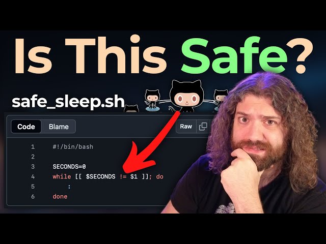 Investigating the GitHub `safe_sleep.sh` Bash Script Situation.