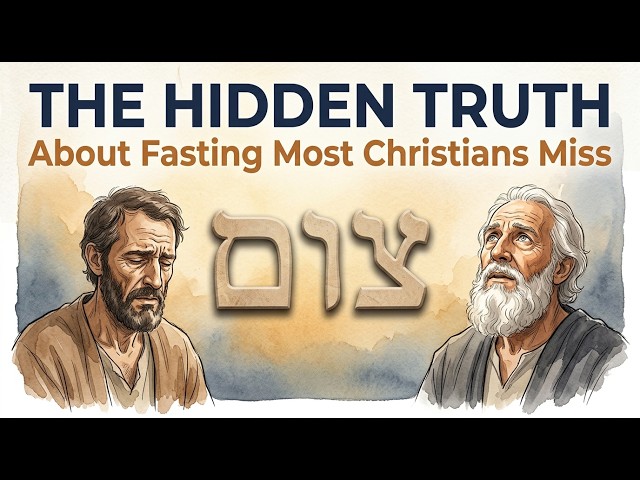 "Fasting" Doesn't Mean Skipping Food — The Hebrew Word Behind Matthew 6