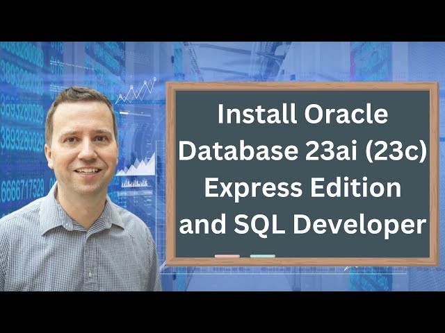 How to install Oracle Database 23ai (23c) Express Edition + SQL Developer on your computer for FREE.