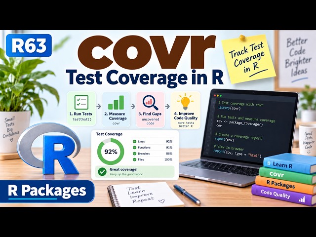 R63 | covr — Test Coverage in R | R Packages | Uplatz