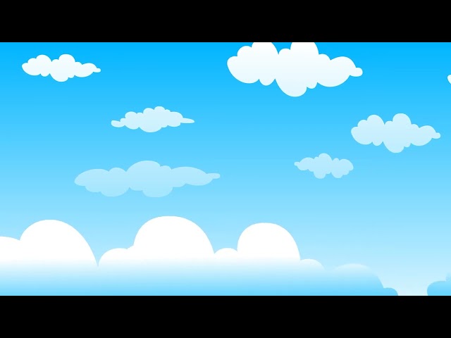 Free 2D Cloud Animation l Cartoon Background For Free l No Copyright