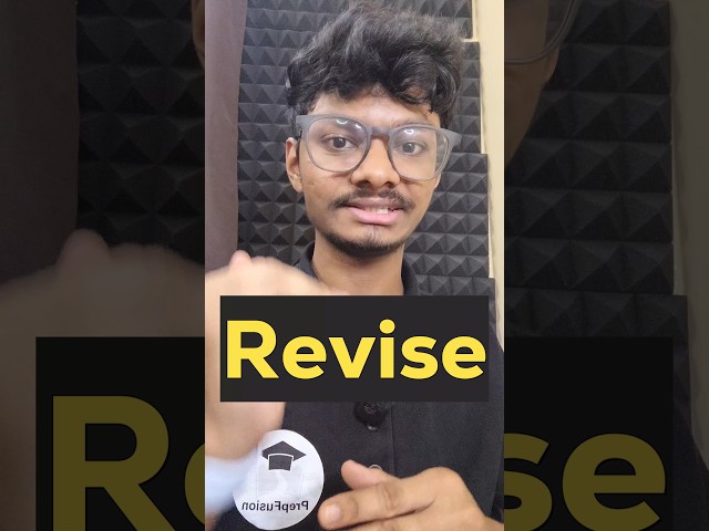 Best Revision Strategy for Any GATE Subject | #GATE2026 #iit #rank #top