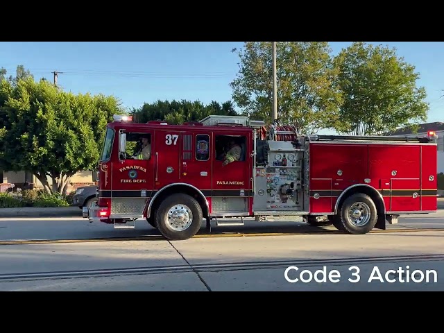 (Poppy IC) Monrovia Structure Fire