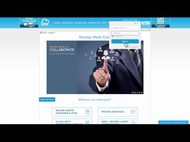 SME Real Time Cloud Document collaboration