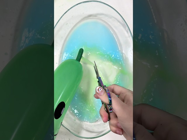 Oddly Satisfying Balloon Popping & Water Slime Mixing ASMR! 🎈💦