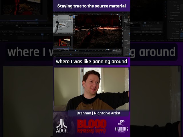 Deep Dive featuring Nightdive artist Brennan - Staying true to the source material