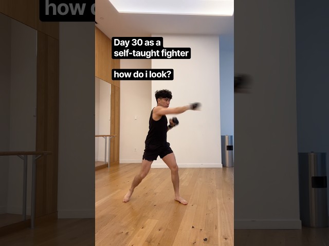 Day 30 as a self-taught fighter
