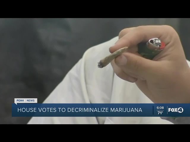 House votes to decriminalize marijuana