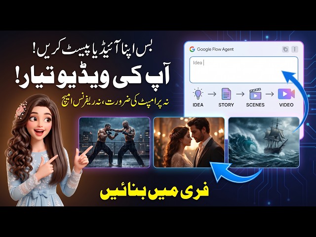 Google Flow Agent Tutorial 2026 | Create a Complete AI Video from 1 Idea