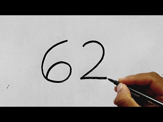 Creative Peacock And Bird Drawing Tutorial From Number 62 | Easy Step By Step For Beginners 