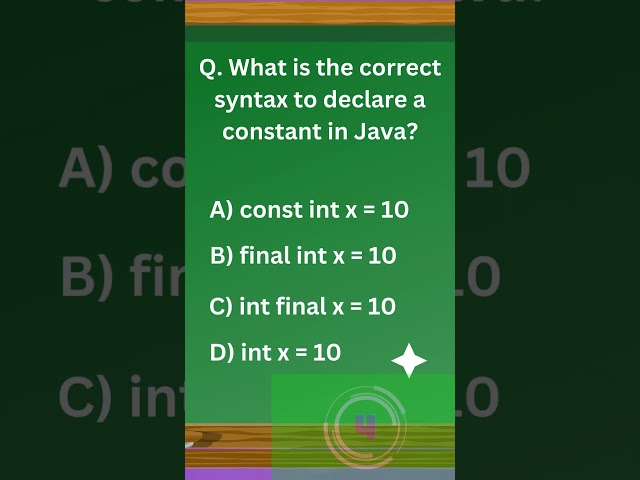 Fun Java Challenges to Boost Your Skills 1 #shorts #coding #java #learning #programming #quiz